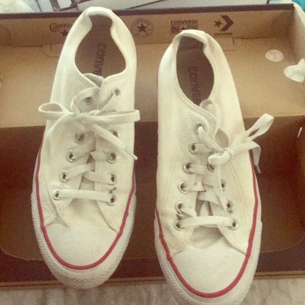 White Converse